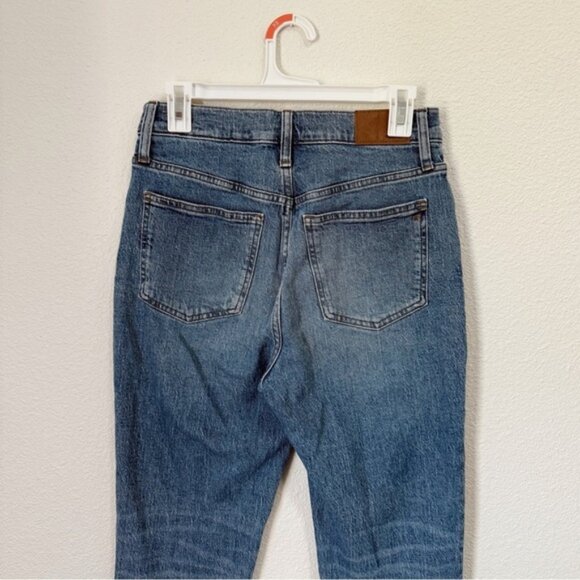 Madewell Blue Denim High Rise The Perfect Vintage Jeans Women’s Size 27 - Picture 3 of 5